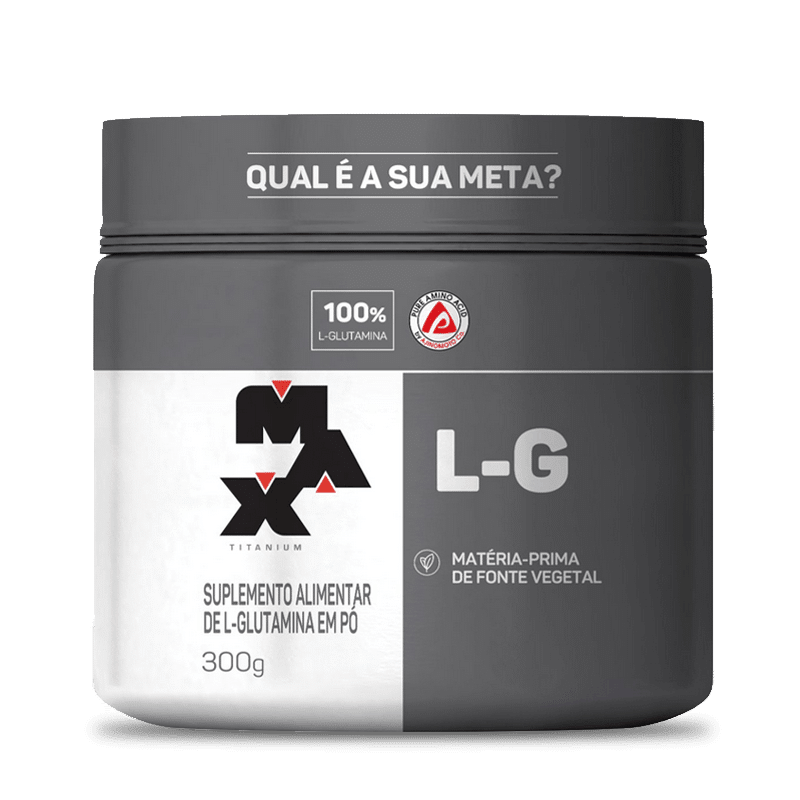 Max Titanium L-Glutamina Pura 100%