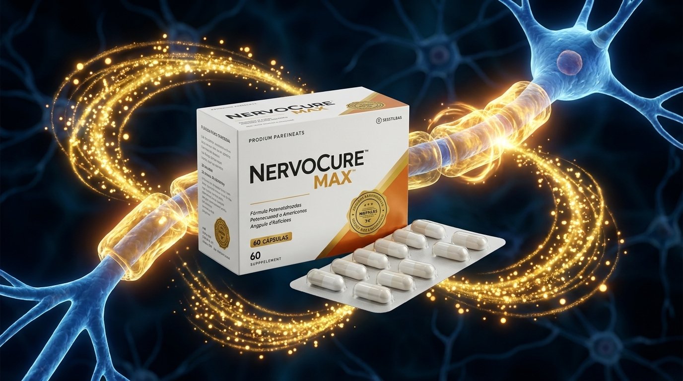 NervoCure Max age diretamente na regeneração celular e alívio das terminações nervosas.